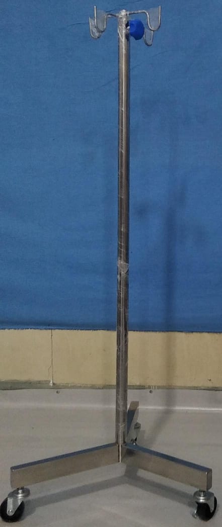 TIANG INFUS KAKI 3 STAINLESS